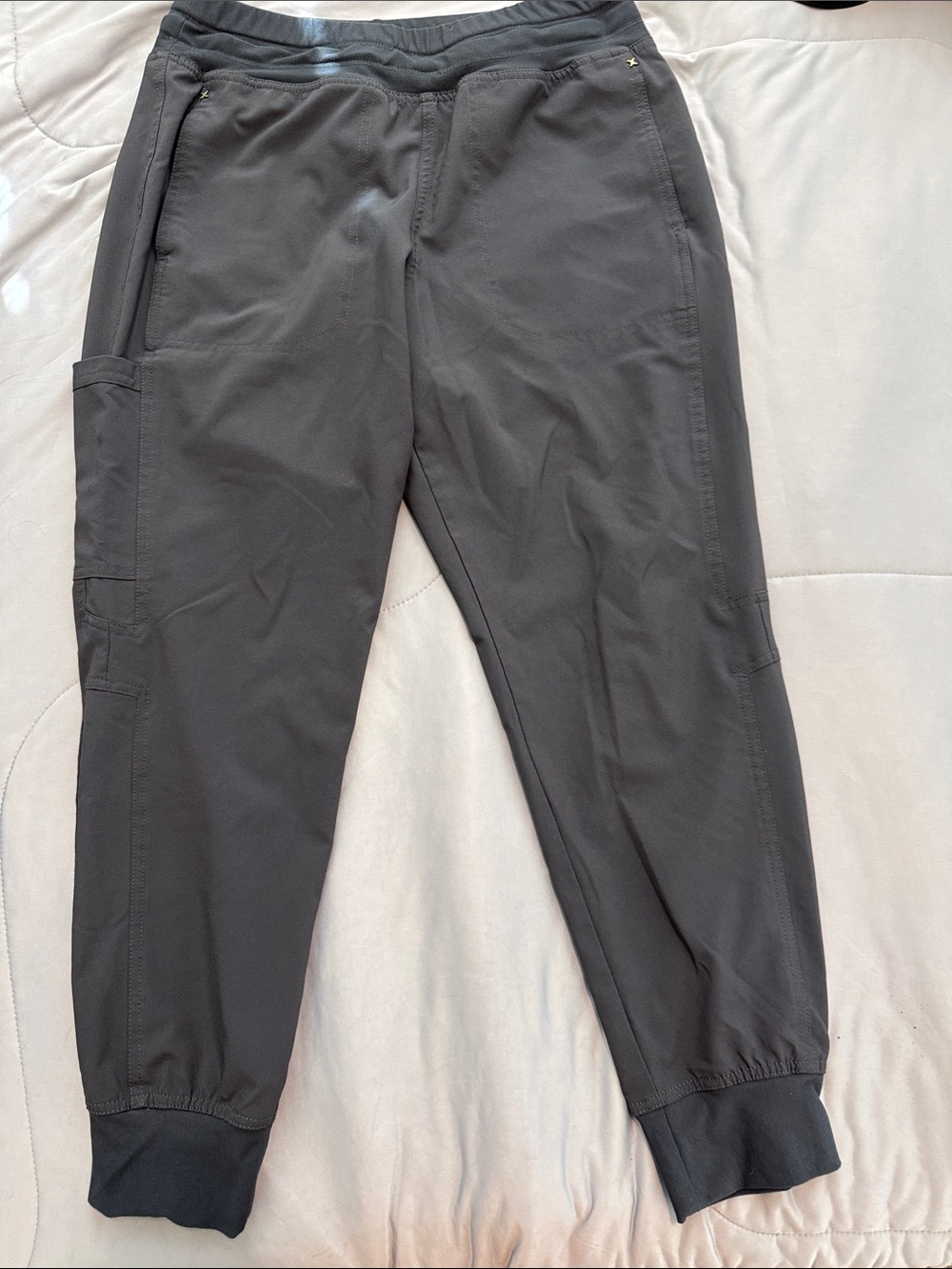 Cherokee Katie Duke Petite Jogger Scrub Pants with Drawstring